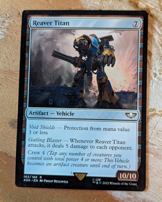 MTG Reaver Titan - Universes Beyond: Warhammer 40,000 NM