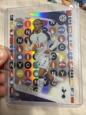 2025-26 Topps Chrome Fanatics Fest Hobby Box - Xavi Simons Big Apple #85 SP