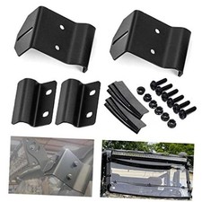 Upper Windshield Pro-fit Cage Mounting Brackets Works with 50inch Curved