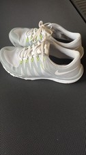 Nike Free 5.0 TR Training Shoes Gray Volt Flywire Women's Sneakers