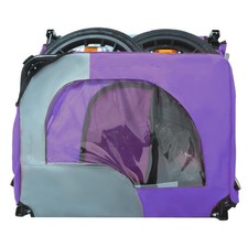 Outdoor Heavy Duty Pet Bike Trailer with 16-Inch All-Terrain