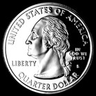 2001-S  #Proof AMERICAN SAMOA Territory Quarter #DCAM 25c Coin +(BU) Bonus 63 5c — photo 2