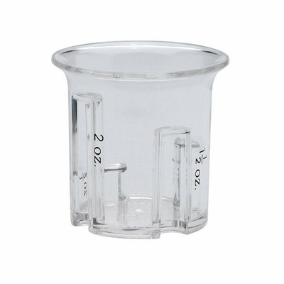 HIC Kitchen E-Z Step Acrylic Measuring Kitchen & Bar Jigger - 0.5oz to 2oz...