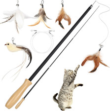 Giochi per Gatti, 5 Pezzi Giochi Interattivi per Gatti, Gioco Gatto, Giocattoli 