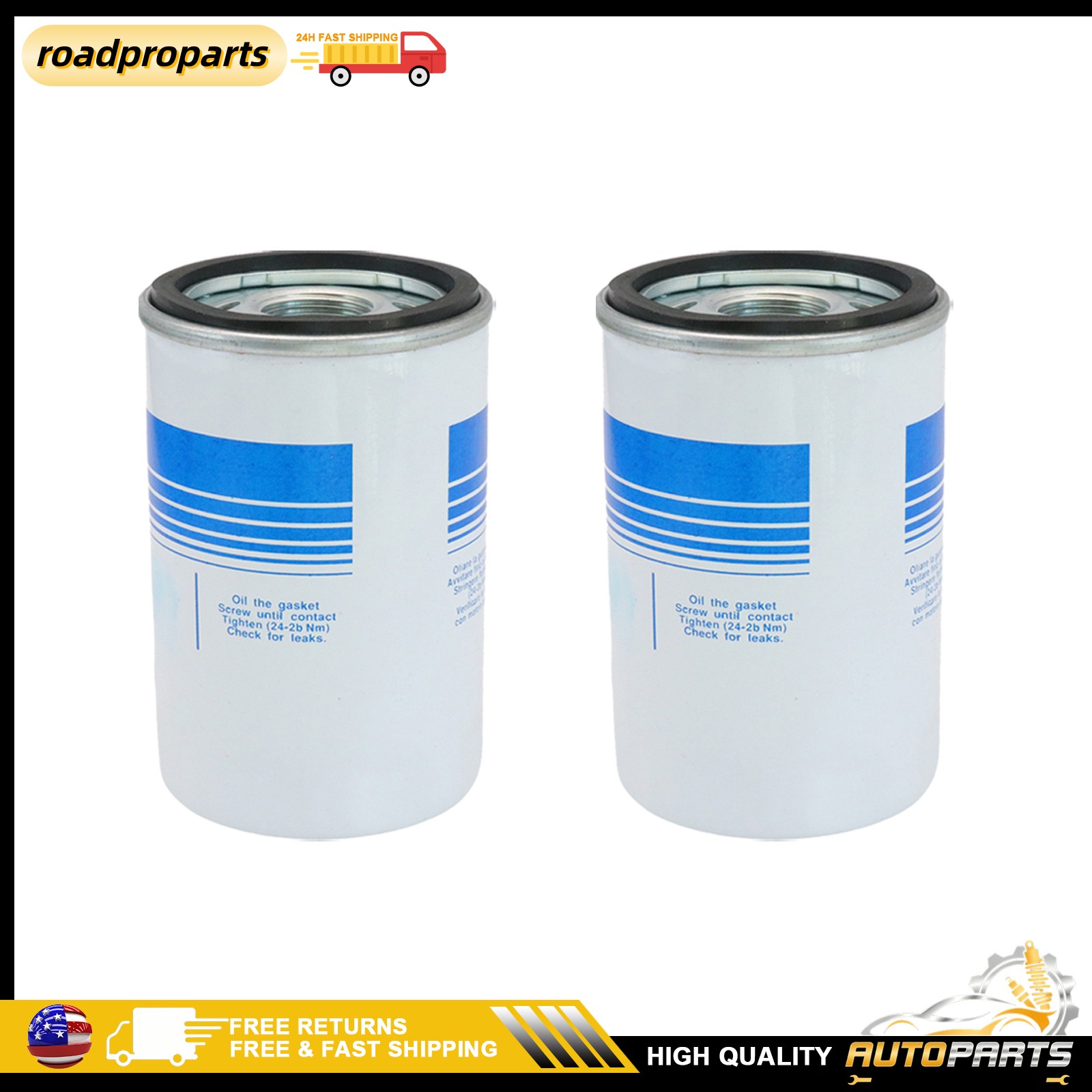 Lamborghini Aventador 1975-1976 Oil filters 2 pcs