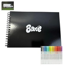 Thick Recycled Paper Bare Graffiti Sketchbook Notebook  School Office Supplies