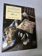 The Beatrix Potter Needlepoint Book by Pat Menchini Hardcover Book Nostalgic