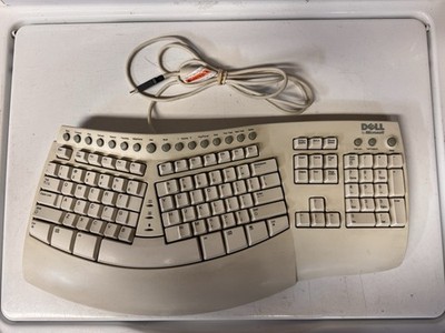 Dell by Microsoft Ergonomic Natural USB Keyboard Pro Model No. RT9403 TESTED