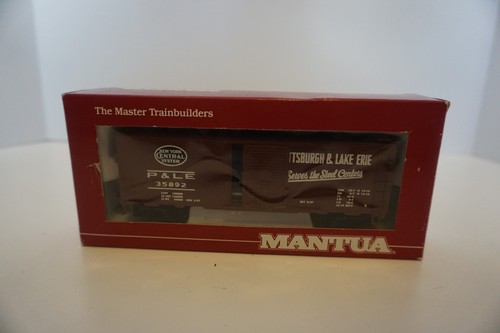 HO Mantua 734-178 Heavy 41' STL Box Car NTC System P&LE (000249) | Zustand: Used