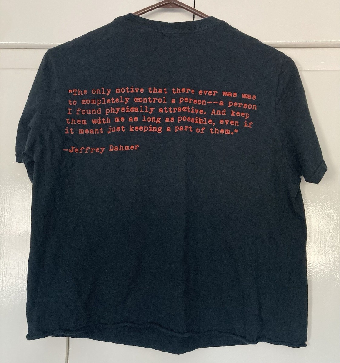 MUSEUM OF DEATH HOLLYWOOD T SHIRT JEFFREY DAHMER SUN TAROT SERIAL