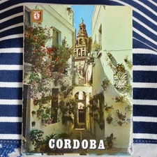 Vintage Cordoba Spain Foldout Postcard Photo Album 10 Unused Topographical Cards