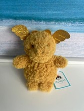 Jellycat Golden Dragon Plush Keychain Bag Charm Cute Fantasy Collectible Gift