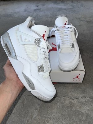 Jordan Air Jordan 4 Retro White Oreo White/Tech Grey/Black/Fire Red CT8527-100
