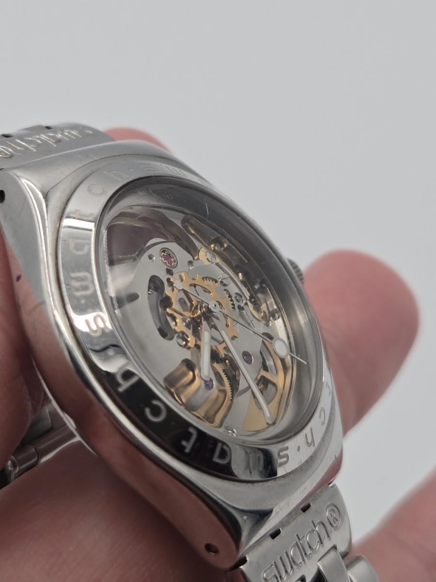 Swatch Irony Skeleton Automatic Men's Watch - BODY & SOUL - Swiss