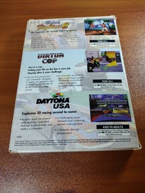 Sega Saturn 3 Pack: Virtua Fighter 2 Virtua Cop Daytona USA - Near CiB -See Pics