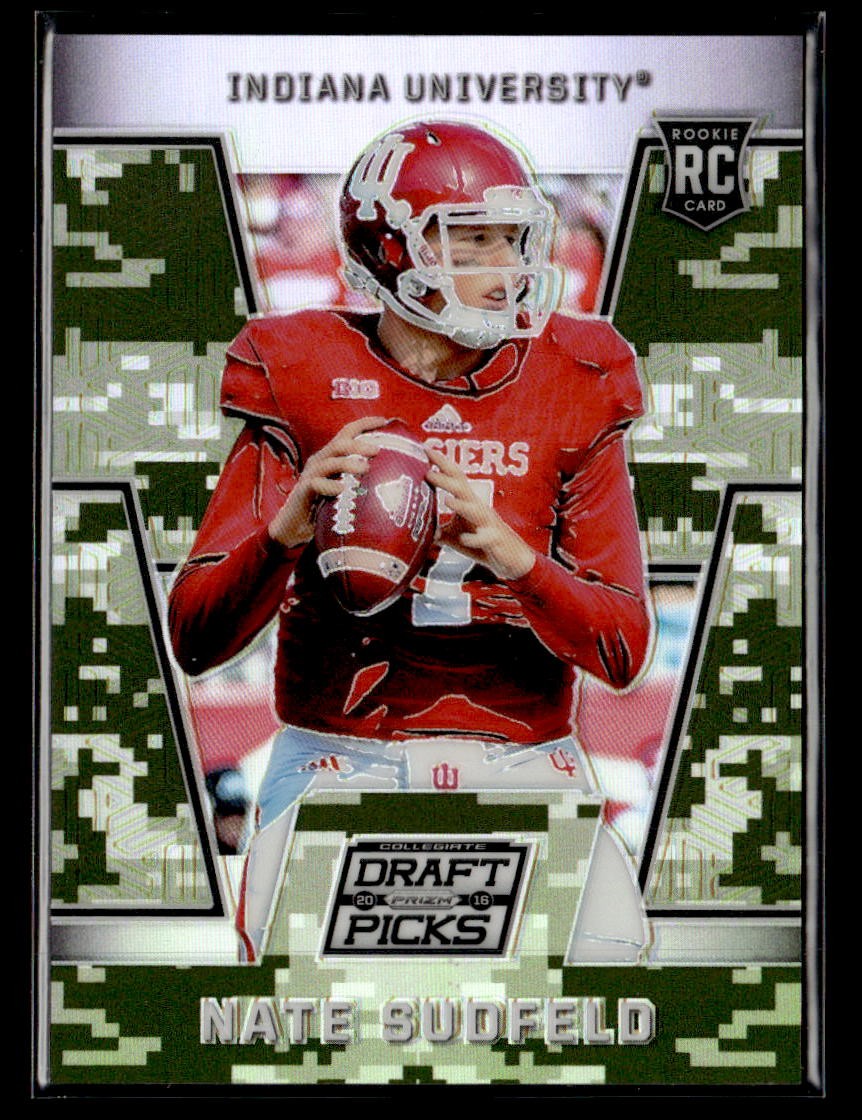 Nate Sudfeld Panini Prizm Collegiate Draft Picks #212 Camo