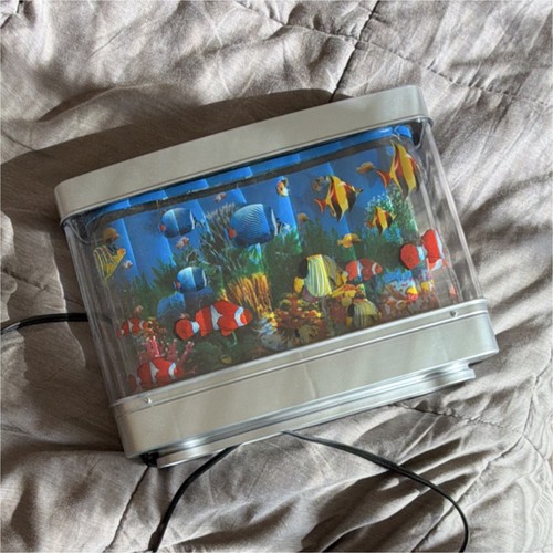 Artificial Fish Aquarium Decoration Electric LED Lighting Plastic Multicolor