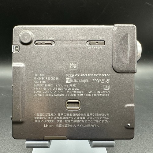 SONY MZ-N10 NET MD WALKMAN Gray Tested Working - Picture 6 of 21