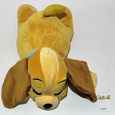 Disney Dama Cuddleez Dama y el Vagabundo Peluche Juguete Almohada Nuevo 25”