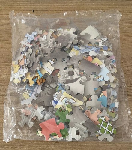 NEW VINTAGE 1989 TETLEY TEA BAGS DOUBLE SIDED PROMO COMPETITION JIGSAW PUZZLE - Bild 4 von 4