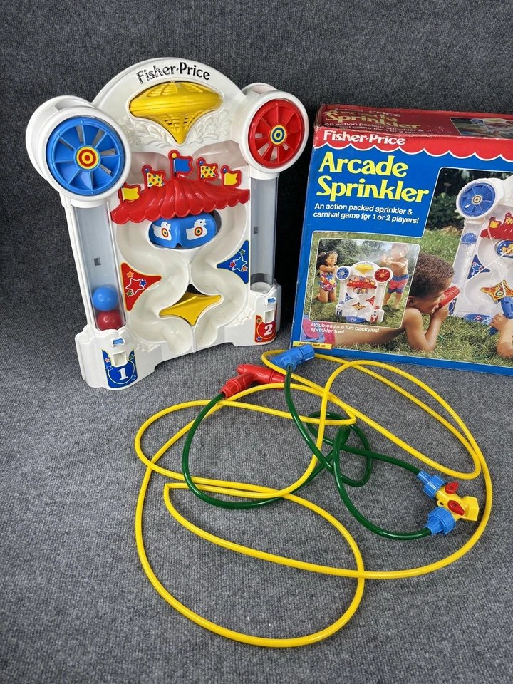 Juego de Carnaval Preescolar Aspersor Arcade Fisher Price 1993 De Colección Foto 2 de 4