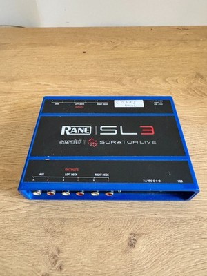 Rane Serato SL3 DVS Digital Vinyl System Scratch Live DJ mit netzteil #00218