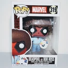 Funko Pop: Marvel - Deadpool as Bob Ross #319 w/ Protector