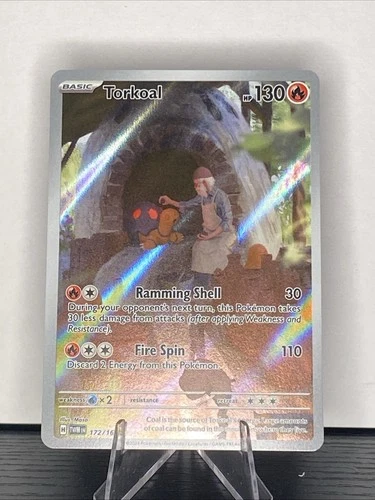 Pokémon Twilight Masquerade Torkoal IR Illustration Rare 172/167