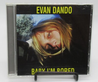 EVAN DANDO: BABY I'M BORED MUSIC CD, 12 GREAT TRACKS, BAR NONE RECORDS