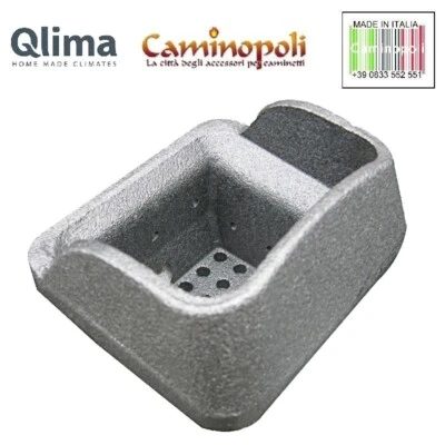 CAMINOPOLI Crogiolo per Stufa a Pellet Braciere in Ghisa di Ricambio QLIMA FIORINA 74 Sline