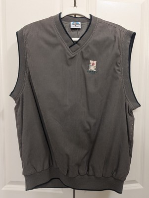 FAHRENHEIT Men s Outdoor Golf Pullover Vest Layer WindProof Size Medium Beige