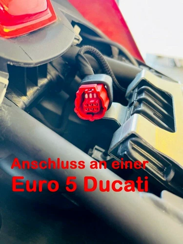 Adaptador Euro5 6 pines moto bike diagnóstico KTM moto guzzi Piaggio Honda Vespa_ - Imagen 15 de 18