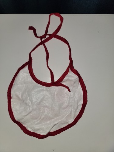 Set of Vintage 1980's Christmas Baby Bibs- Never Used, Very Cute! - Picture 4 of 9