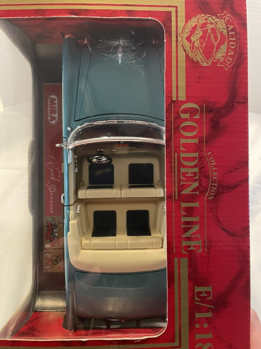 自動車 MIRA Buick Century 1955 MIRA 1955 BUICK CENTURY GOLDEN LINE 1/18 SCALE DIECAST NEW