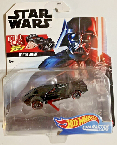 Hot Wheels ~ STAR WARS ~ Character Cars ~ ACTION FEATURE ~ Lot Of 3 ~ 1:64 ~ NEW - Picture 4 of 10