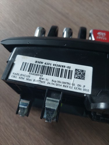 Mini Cooper S One D F55 F56 Stop Start Button & Switches 2014-2019 - Picture 6 of 10