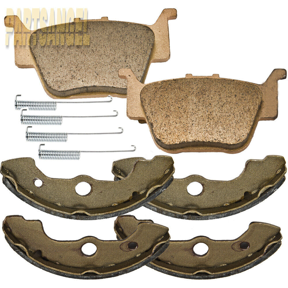 Choice Front Brake Shoes & Rear Pads 650 TRX650F Rincon Honda For Recommendation
