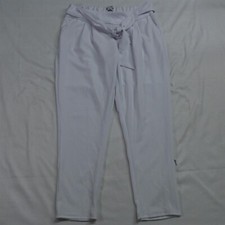 NEW Fashion Nova Large White Booked and Busy Pull On Dress Pants