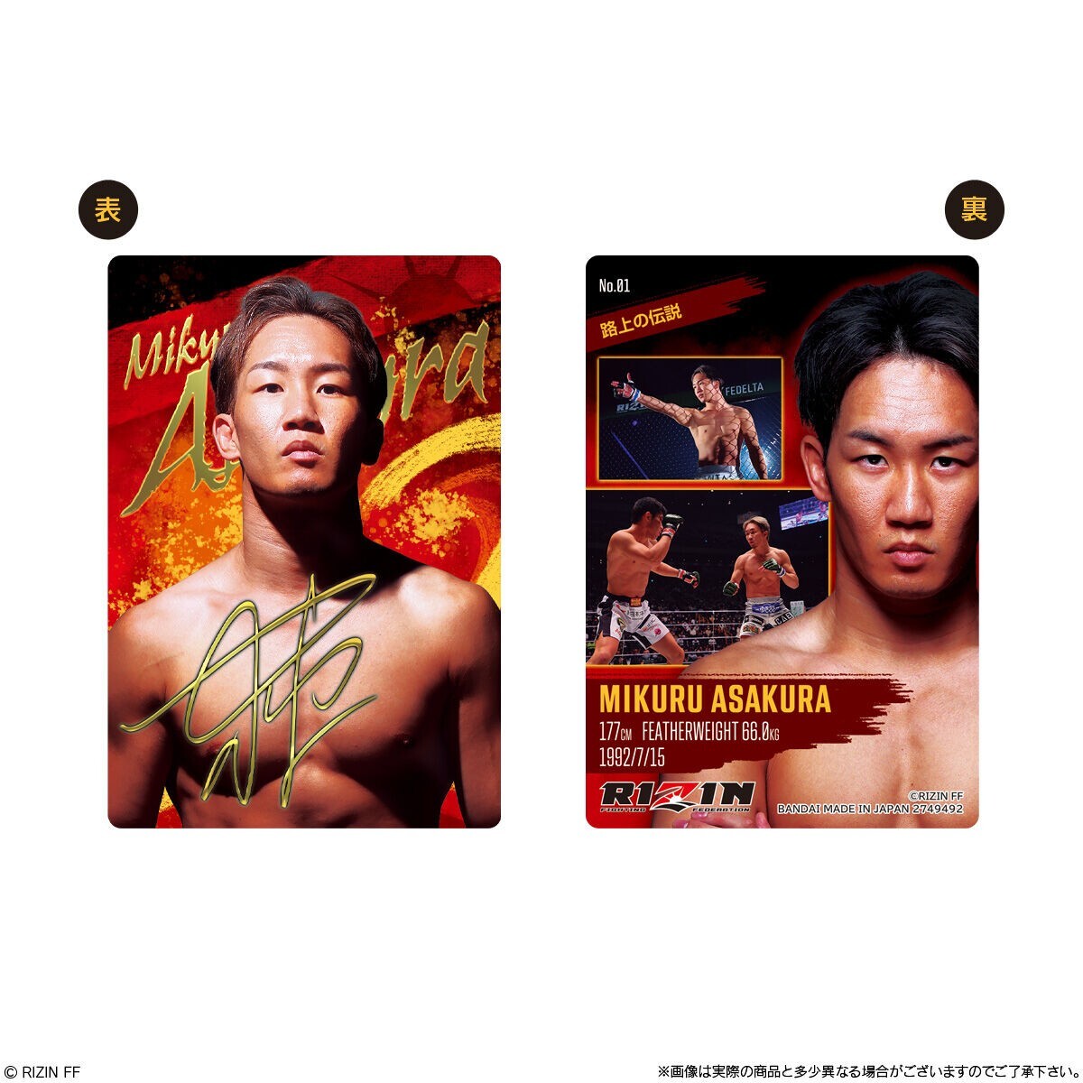 RIZIN Wafer 24 Cards Complete set All 36 types BANDAI Japan