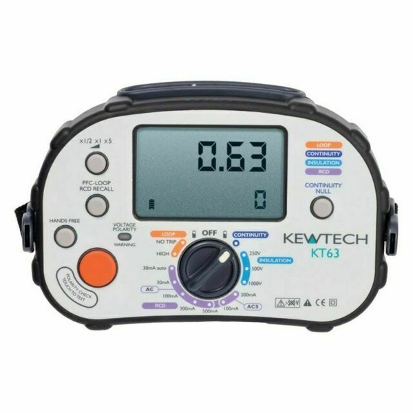 Kewtech KT63DL Digital 5in1 Multifunction Tester for sale online eBay