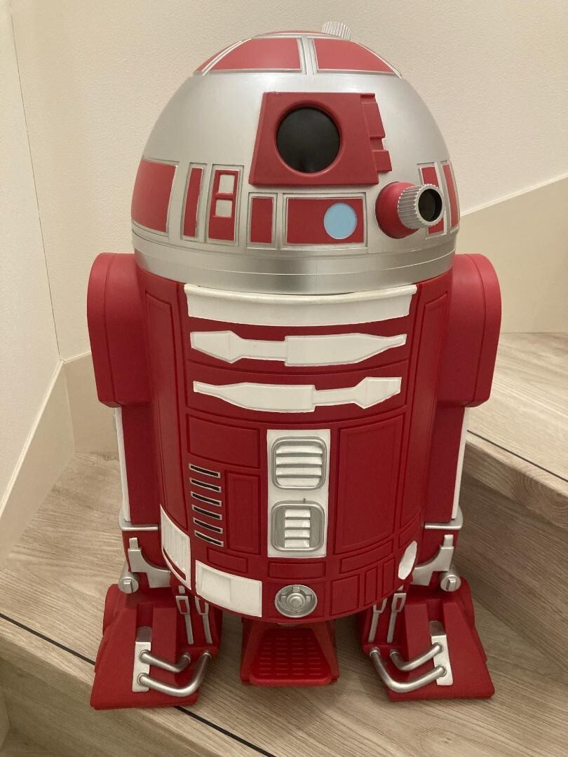 Star Wars R2-R9 Red Astromech Droid Trash Can Dustbin Limited