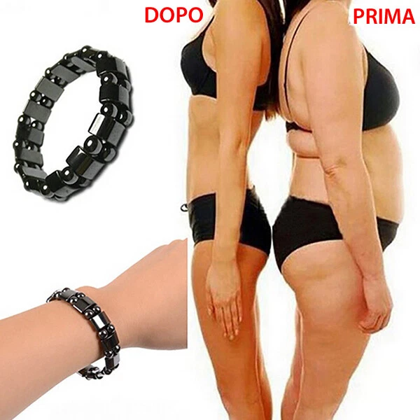 EMATITE TERAPIA MAGNETICA PERDERE PESO BRACCIALETTO NATURALE DOLORI ARTRITE ln - Immagine 4 di 4