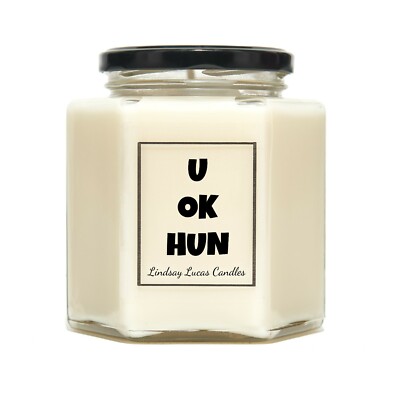 U OK HUN Zitat Kerze, Geschenk für Freund, lustige Duftkerzen