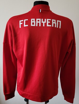 Bayern Munich 2018 - 2019 football Adidas Track Jacket size Large