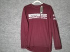 Nwt Adidas Mississippi State Bulldogs Long Sleeve Shirt Men’s Size L Maroon