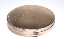 VINTAGE 1930s 1940s Tiffany & Co Sterling Silver COMPACT POWDER BOX MAKE UP