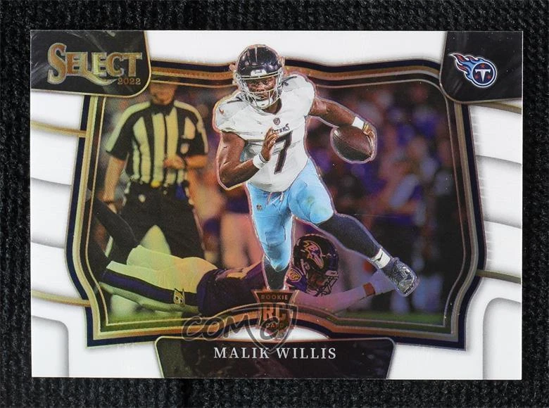 2022 Panini Select Field Level White Prizm 6/35 Malik Willis #452 Rookie RC