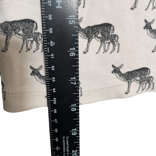 Kate Quinn Shirt Kid's 7 Pajama Shirt Deer Woodland Long Sleeve Top Tee - Picture 2 of 7