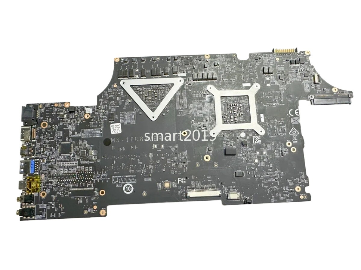 Gintai LCD Couvrede Charnière plasturgie Cache charnières Hinge Cover de Rechange pour MSI MS-16U1 GL65 9SFK 9SFX, GP65 Leopard 9SD 9SE 9SF, GE65 Raider 9SD 9SE 9SF/ MS-16U2 WE65 9TI/ MS-16U3