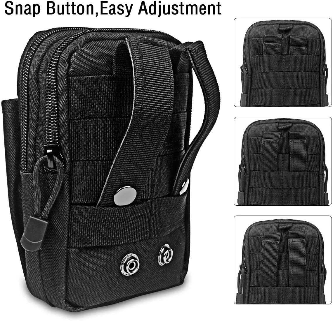 Borsa Tattica Molle Utility Impermeabile – Tasca Multicolore Da Cintura Per Cellulare E Attrezzi